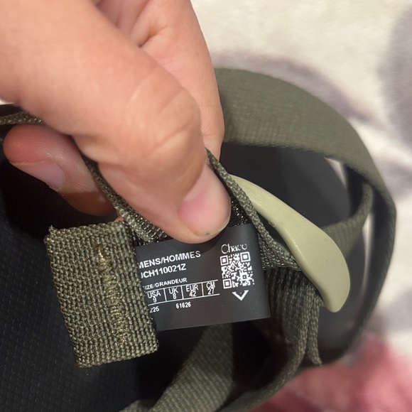 Chaco Dark Brown and Black Slide Sandals - Picture 12 of 12